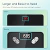 Etekcity Smart Scale for Body Weight, FSA&HSA Eligible, Bathroom Digital Weighing Scale with BMI, Body Fat, Muscle Mass, Accurate Bluetooth Home User Health Equipment Sync Apps, LED, Tempered glass #4
