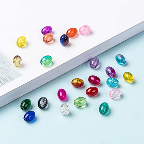 Perles d'espacement en vrac BEEFLYING en verre de haute qualité - 6