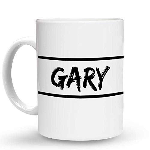 Makoroni Gary Name - 11 Oz. Unique Ceramic Coffee Cup, Coffee Mug