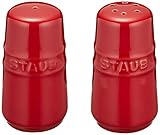 Salero y pimentero rojo cereza 7 cm