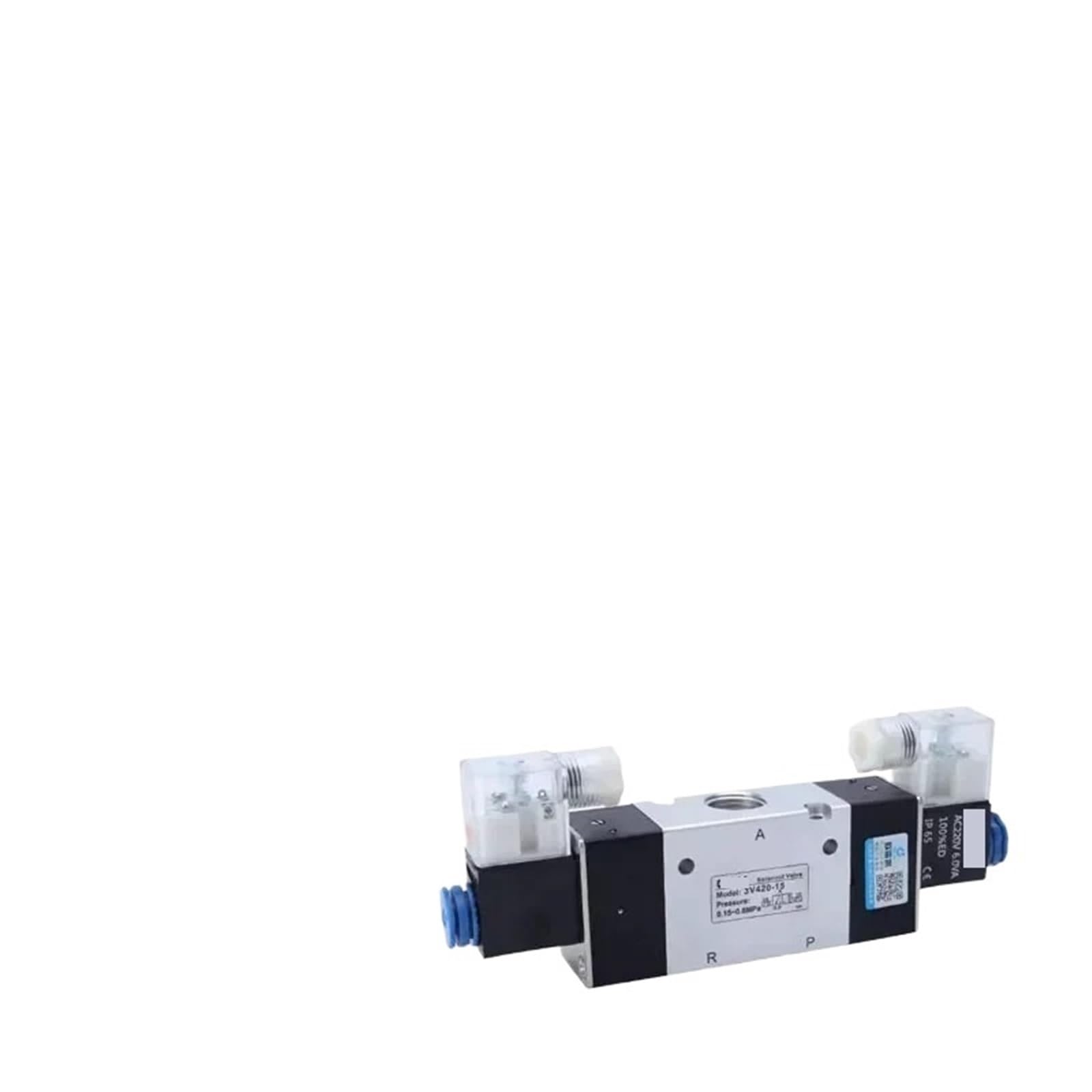 Électrovanne pneumatique 3V420-15 à bobine électromagnétique AC24V haute durabilité