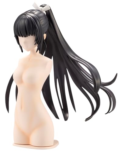 Perruque en plastique Kotobukiya de style hime cut pour maquette d'architecture