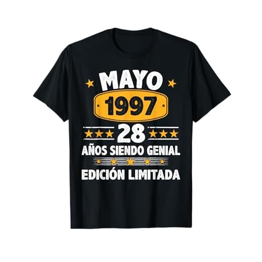 Mayo 1997 28 Años Hombre Cumpleaños Regalo Mayo 1997 Camiseta