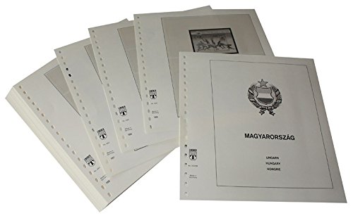 Feuilles pré-imprimées Hongrie 1985-1989 album classeur timbre philatélie
