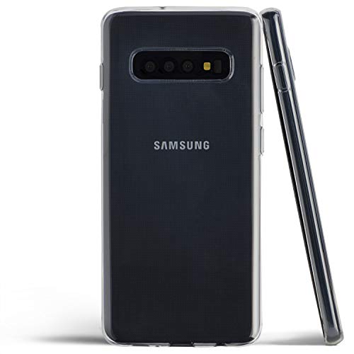 Clear galaxy s10 case, thin soft cover slim flexible tp…