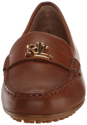 Image of Lauren Ralph Lauren Women's Barnsbury Burnished Leather Driver