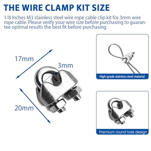 La mejor comparación de Abrazaderas de cables los más solicitados. 11 Imagen adicional