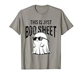 Photo Gallery this is just boo sheet ghost spooky halloween maglietta Photo Gallery this is just boo sheet ghost spooky halloween maglietta