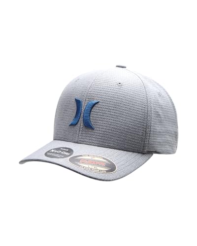 Image of Hurley Men's Baseball Cap - Lightweight Curved Bill H2O Dri Fitted Caps for Men