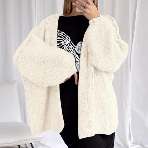 Coats for Women 2025 Fall Winter Trendy Faux Fur Shaggy Jacket Long Sleeve Tops Open Front Coat Cardigan Outerwear2