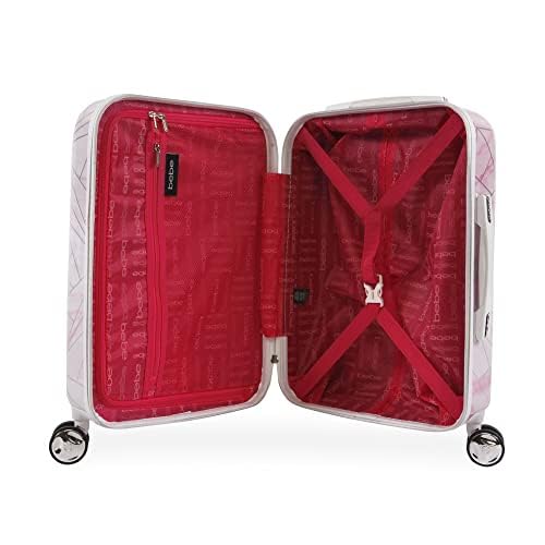 BEBE Women's Luggage Alana 21" Hardside Carry-On, Pink Marble, Carry-ON 21", Luggage Alana 21" Hardside Carry-on by bebe - Used condition - Image 7