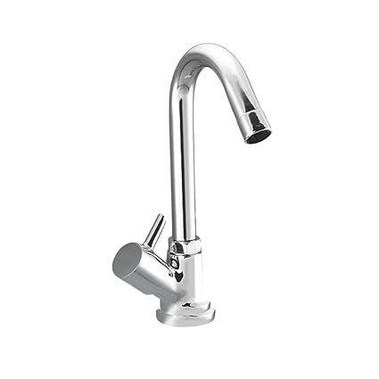 iRiS Brass/Chrome Finished Rotatable Faucet Swan Neck for Kitchen