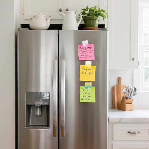 Imanes cuadrados para refrigerador, set 7 piezas miniatura 2
