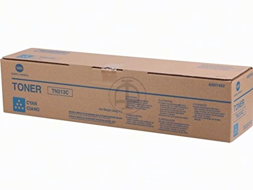 Toner cyan Konica Minolta TN-213 A0D7452 pour impression laser