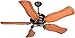 Craftmade K10774 Townsend 52" Ceiling Fan with LED Lights and Remote & Wall Controls, Oiled Light Bronze