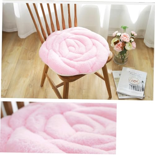 Almohadón de asiento de rosa mullido para decorar tu dormitorio 4