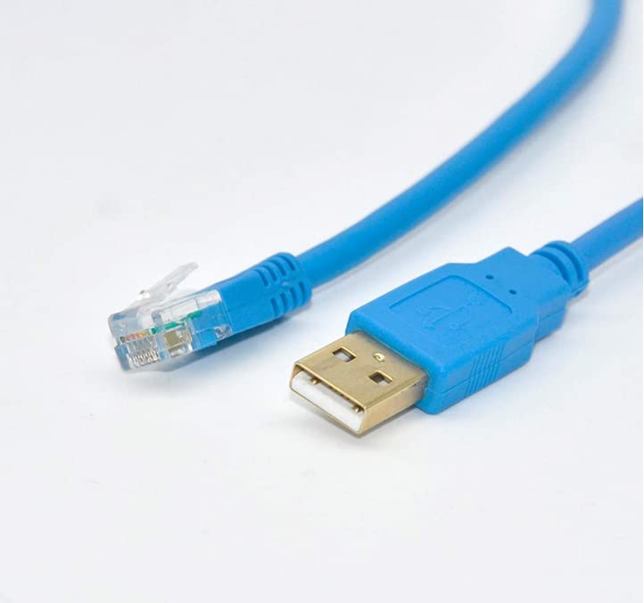 Applicable USB-KOYO PLC Programming Cable SN SM SH SR DL NK Series Data Upload and Download Cable Blue Gold-Plated Model 3m