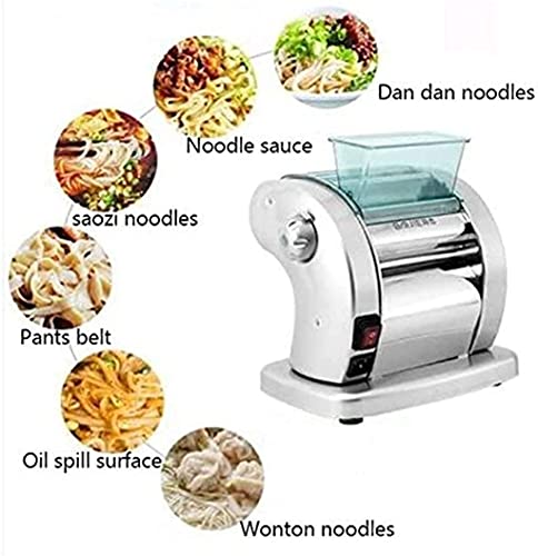 HAOGUO Nudelmaschine Nudelmaschine Elektrische Nudelpresse Maschine Spaghetti Nudelmaschine Kommerzielle Edelstahl… – Bild 3