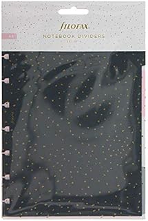 Filofax A5 Refillable Notebook Dividers - Confetti