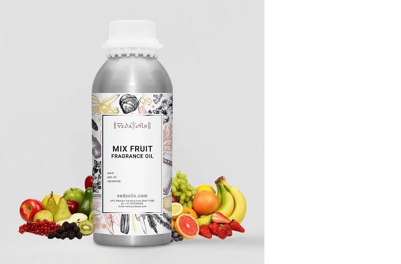 VedaOils Mix Fruit Fragrance Oil 100ml | Refreshing Fruity Aroma Blend for Candles, Soaps, Diffusers, Crafts & Home Fragrance Applications-image-38