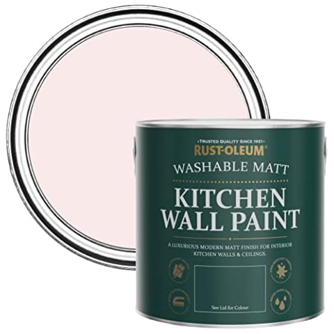 Pintura de pared de cocina lavable Rust-Oleum China Rose 2.5L Cover