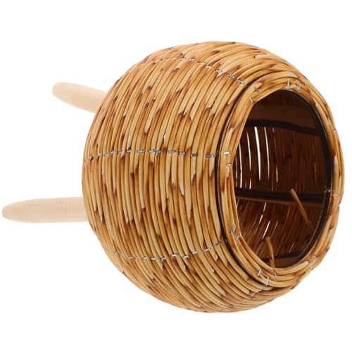 GALPADA Geflochtener Pflanzkorb mit Dreieckshalterung Vielseitiger...