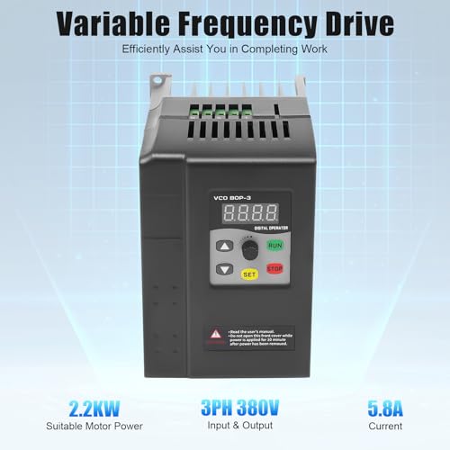 Convertisseur de fréquence 2,2 kW pour éviter la surchauffe des pompes - 8