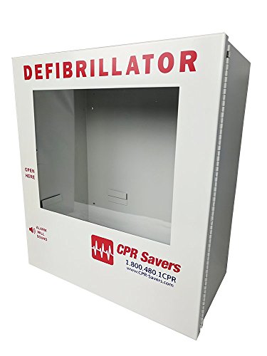 defibrillator toaster - CPR Savers Surface Mount AED Defibrillator Cabinet (Without Alarm)