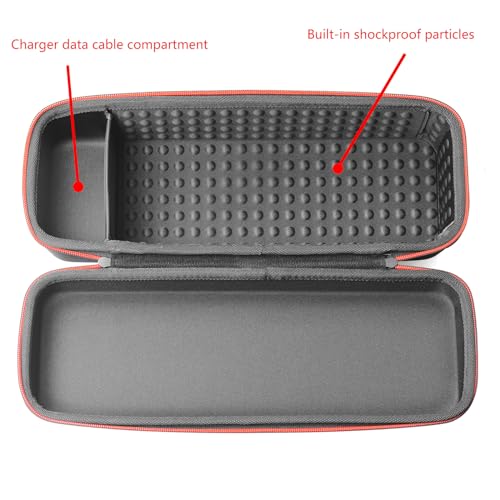 Funda portátil para proyector, resistente a golpes y al agua, color negro, dimensiones aproximadas 369 x 120 x 113 mm miniatura 5