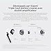 Xiaomi Redmi Buds 5 Pro (Global Version) Wireless Earbuds, Bluetooth 5.3 in-Ear Headphones, 52dB Active Noise Cancellation, Up to 38H Battery Life, Hi-Res Audio & LDAC, Coaxial Dual Drivers - (White)