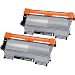 Produktbild ONINO Kompatibel Ersatz für Brother TN 2220 TN-2220 TN 2010 TN-2010 Toner für Brother MFC-7360N MFC-7460DN DCP-7055 DCP-7060D HL-2130 HL-2240 HL-2240D HL-2250DN HL-2270DW FAX-2840 Schwarz - 2 Stück
