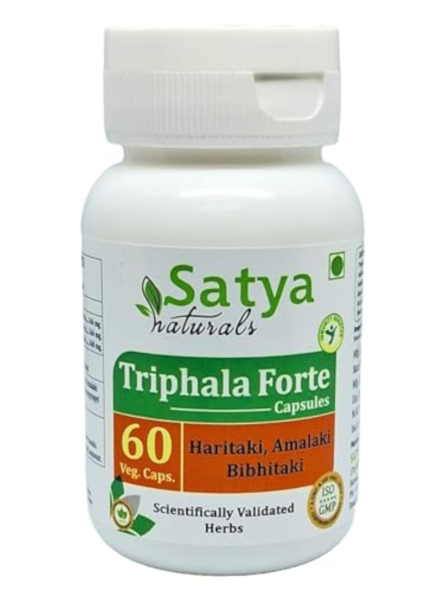 Triphala Extract Capsules, Highest Potency, 100 Count