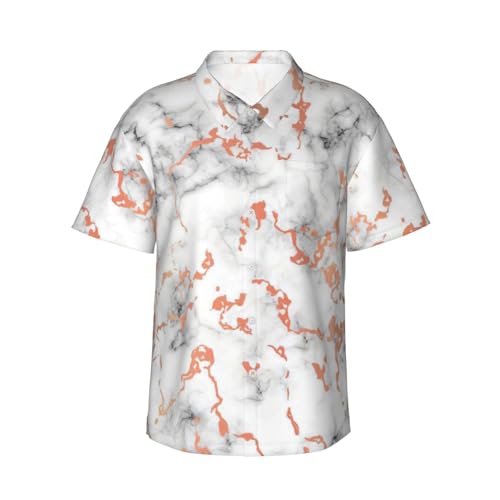 Chemise hawaïenne à texture marbrée pour vos vacances et plage