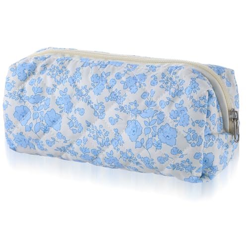 LIQWEI Estuche para lápices de flores, estuche de...