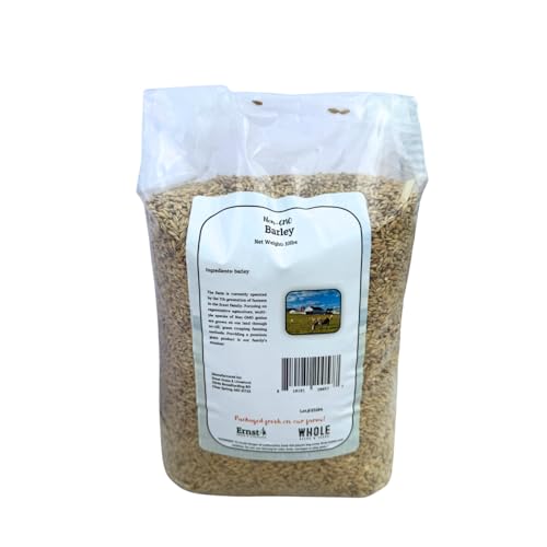 Ernst Grain & Livestock Non‑GMO Whole Barley Seeds & Feeds – Premium Feed‑Grade Grain for Livestock, Poultry & Small Animals – 10 lb (160 oz) Portable Bag – Pure, Unprocessed, Nutrient‑Rich