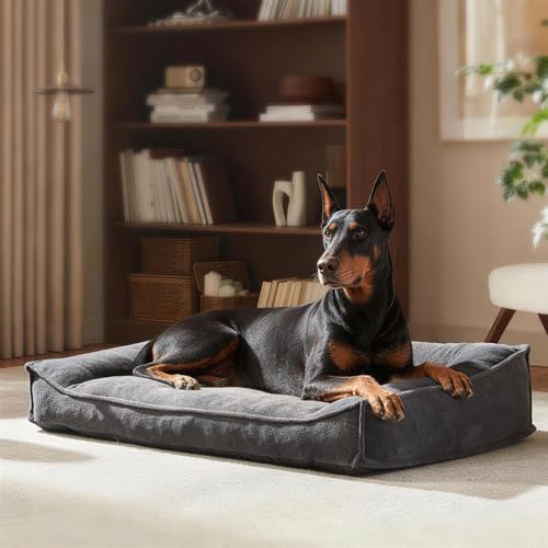 FURTIME XXL Orthopedic Dog Sofa Bed
