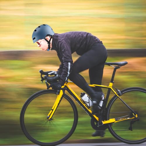 Skaterhelm Fahrradhelm für Damen Herren 59-62CM Robuster Stadthelm für den Alltag Verstellbar Unisex Schutzhelm für Skateboard E-Scooter Roller BMX