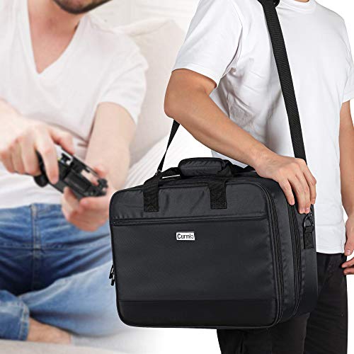image for CURMIO Travel Carrying Case Compatible with Xbox One/ Xbox One X/ Xbox