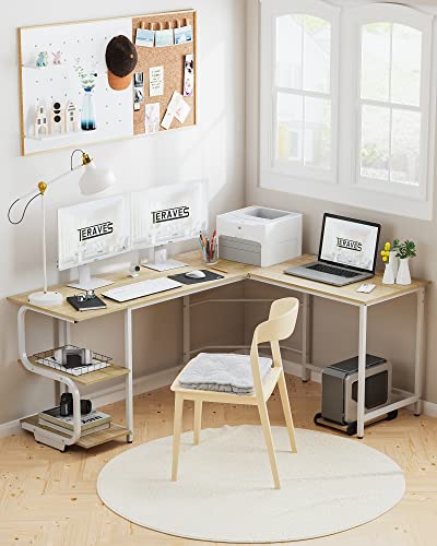 L shaped executive office desk