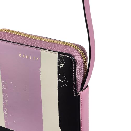 RADLEY London Gallery Road - Soft Geo Women's Medium Leather Phone Crossbody Bag, Shy Pink4