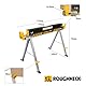 ROUGHNECK® Colt 575S Chevalet de sciage en acier robuste avec capacité de 500 kg pour le travail du bois et la construction