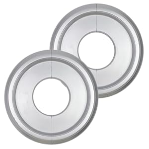 Woogim 2 Stück Runde Deckenrosette Modern