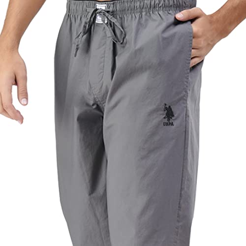 Image of U.S. POLO ASSN. Men I690 Comfort Fit Solid Cotton Casual Style Lounge Pants