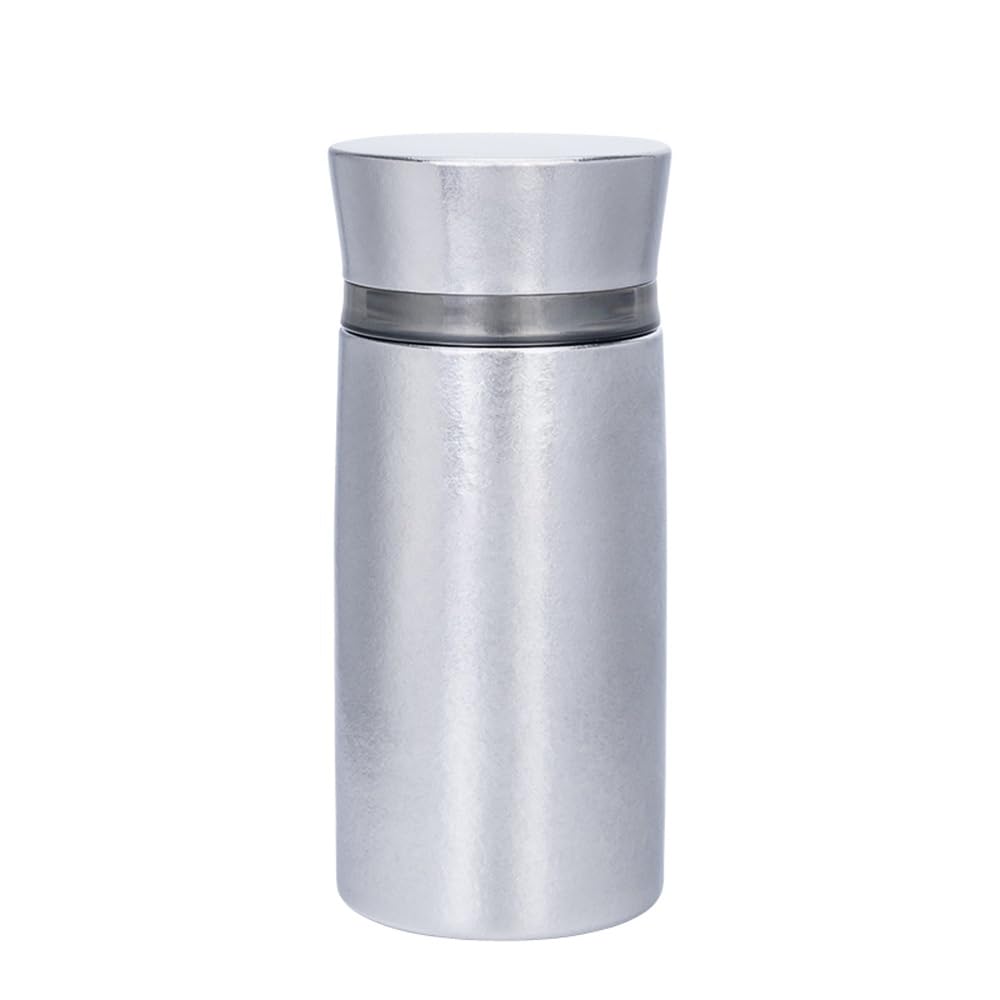 Bouteille d'eau sous Vide en Titane de 280 ML, à Double paroi, légère, Anti-Fuite, idéale for Le Sport, Les Voyages, l'extérieur et Le Bureau.