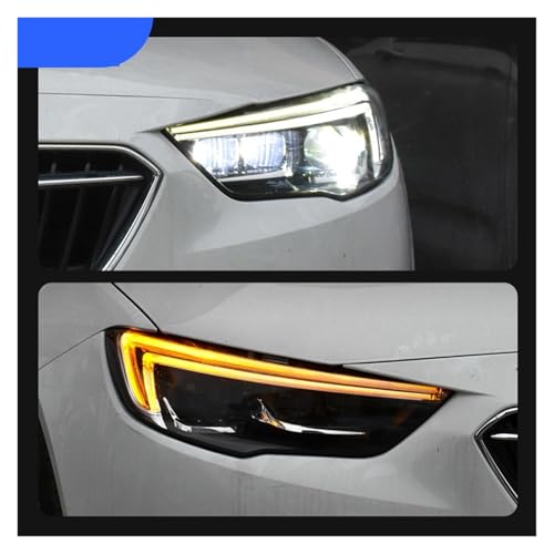 Faros delanteros Buick Regal 2017-2020 con luces DRL Xenón 3