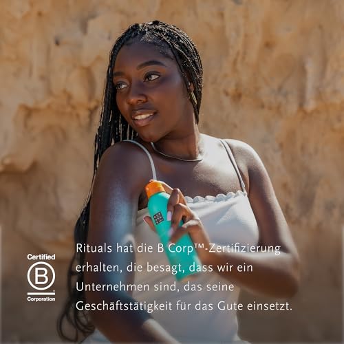 Rituals The Ritual of Karma | Sommertrio | Gesichtssonnenschutz mit LSF 30, Sonnenschutzspray mit LSF 30 und schimmerndes Körperöl | Geschenkset mit Lotus und weißem Tee 6
