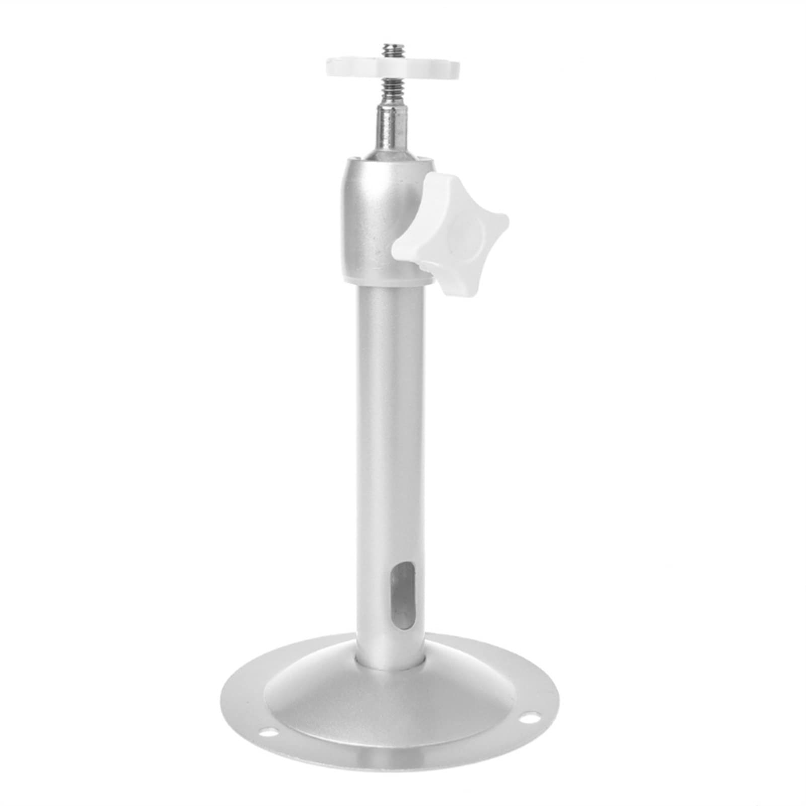AYCDL Projector Mount Projector Mounting Bracket Can Be Adjusted 360°Ceiling Mini Projector Mounting Bracket Projector Metal Bracket Silver Projector Stand Tripod