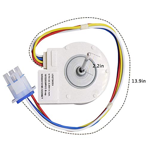 Wr60X10185 Evaporator Fan Motor For General Electric Refrigerator By Ami Parts,Replaces Part Numbers Wr23X10353 Wr23X10355 Wr23X10364 Ps1019114 Ap3875639 Wr60X10043 Wr60X10154 #TOP2