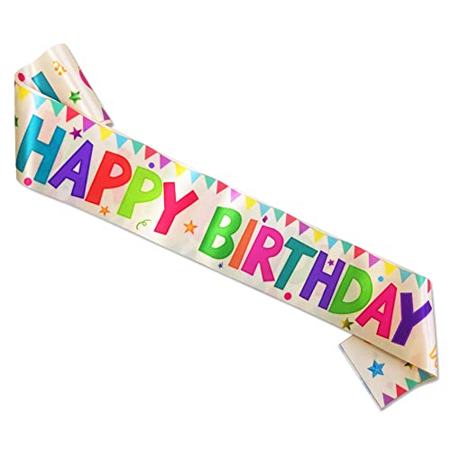 Happy Birthday Sash for Kids
