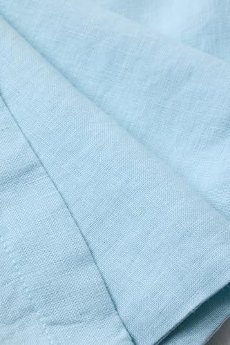Image of SNITCH Men Trousers | Relaxed Fit Mid Rise Drawstring Waist | 100% Linen Lightweight & Breathable Fabric | Ideal for Casual Summer & Beach Wear